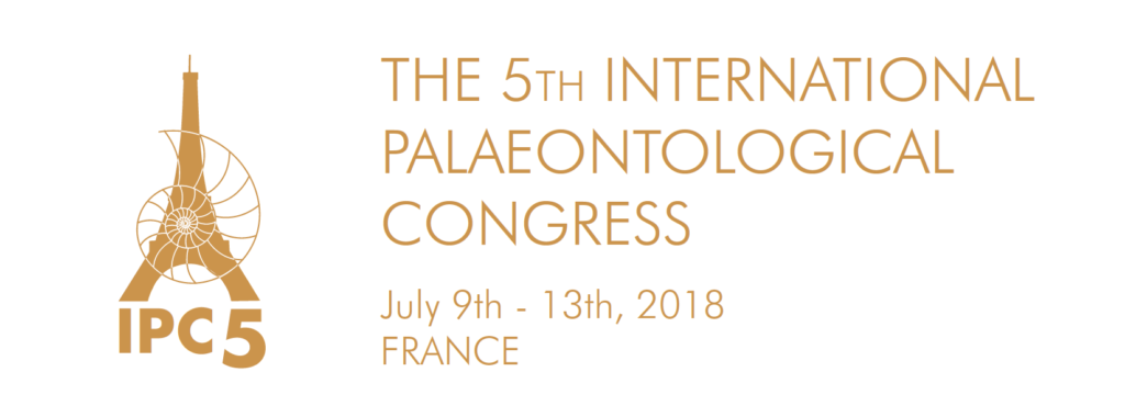 The 5th International Palaeontological Congress July 9th - 13th, 2018 - France